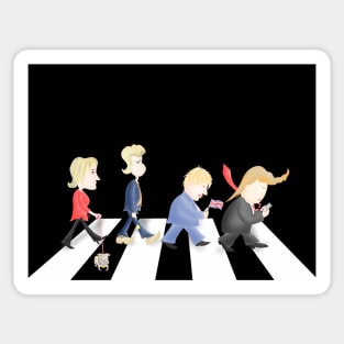 Shabby Road, feat. Marine Le Pen et les Bad Hairdos Sticker